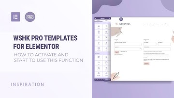 How to use the custom templates for Elementor  - WSHK PRO