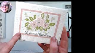 11 cards made with the StampinUp! Petal Park Bundle