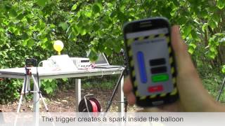 Synchronous Photography Of Blowing Ballons