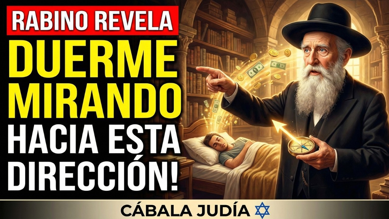 🔥Rabino revela: Duerme mirando hacia ESTA dirección y despierta con grandes avances financieros