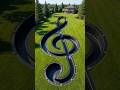 Building Giant Logo in Lawn 🔥 Amazing Yard Design Transformation | Satisfying Video