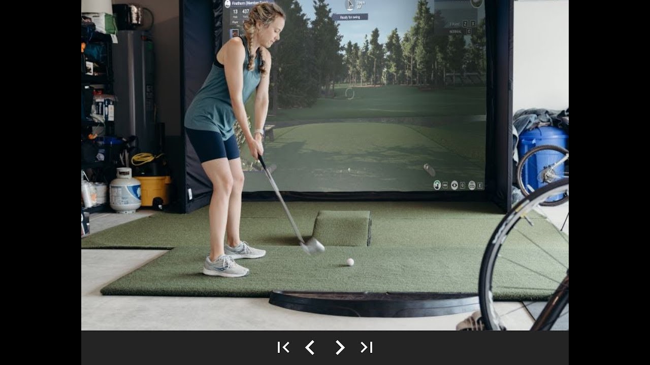 Amazing Golf Sim Room Transformation!