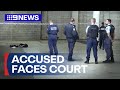 Accused man faces court over alleged stabbing outside Sydney gym | 9 News Australia