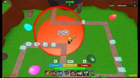 ROBLOX Cube Defense - Collect Egg