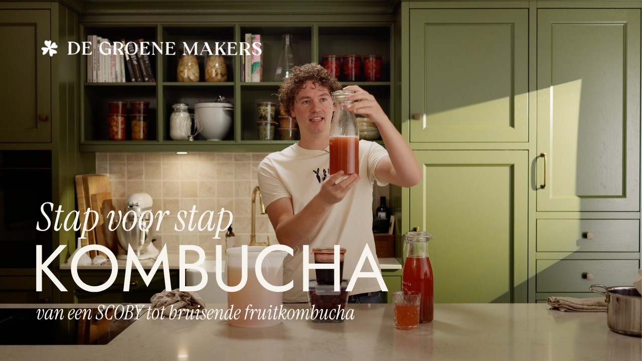 Kombucha maken: van scoby tot fles
