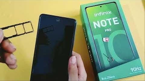 Infinix note 10 Pro Insert SIM card full setting | How to insert SIM card | sim card Kaise Dale