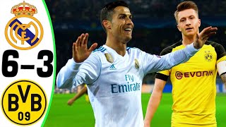 Real Madrid vs Borussia Dortmund 63  All Goals and Highlights  AGG  RONALDO