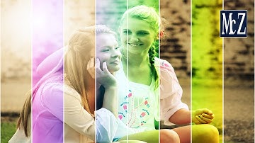 Speed Tutorial Gimp - Strisce Colorate - Colorful Stripes