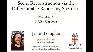 EGFR Webinaire 1 - Séminaire LIRIS James Tompkin 14/12/2021