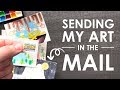 POSTCARD ART IN THE MAIL (TO YOU!) - Art Giveaway