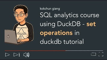 SQL analytics course with DuckDB  - set operations part 1 (synthetic data)