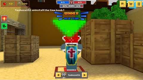 Replay from Block Force - Pixel Style Gun Shooter Game!