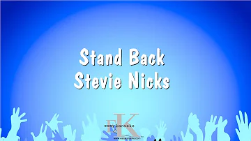 Stand Back - Stevie Nicks (Karaoke Version)