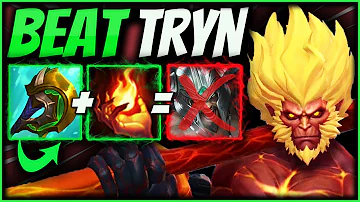 How do you play Tryndamere against Wukong?