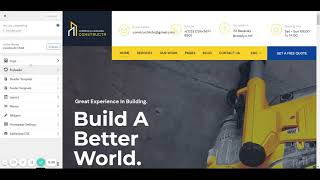 Constructr - Theme Installation & Setup