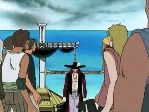 (eng sub) Mihawk meets Shanks