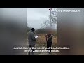 Staged “deportation” of a Ukrainian man from Russian-occupied area in Zaporizhzhia Oblast