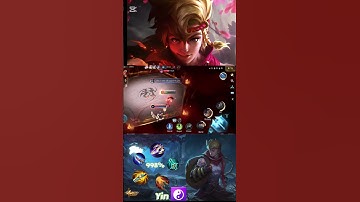 Yin unstoppable build #mlbb #mobilelegends #yin