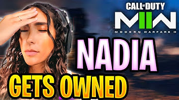 5KD PLAYER REACTS TO NADIA GETTING FOLDED AT MW2 EVENT 🤣 Nadia Finally Exposed?