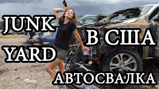 Авторазборка в США. Дешевые автозапчасти. Автосвалки Junk yard. Как мы нашли будку для грузовика.