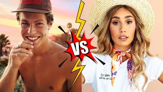 Ben Azelart vs Eva Gutowski | Biography | Net Worth | Lifestyle Comparison 2023 |