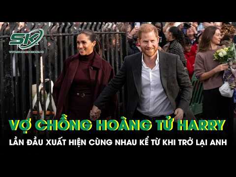 "Rebellious Prince" Harry and wife Meghan make first joint appearance since returning to the UK