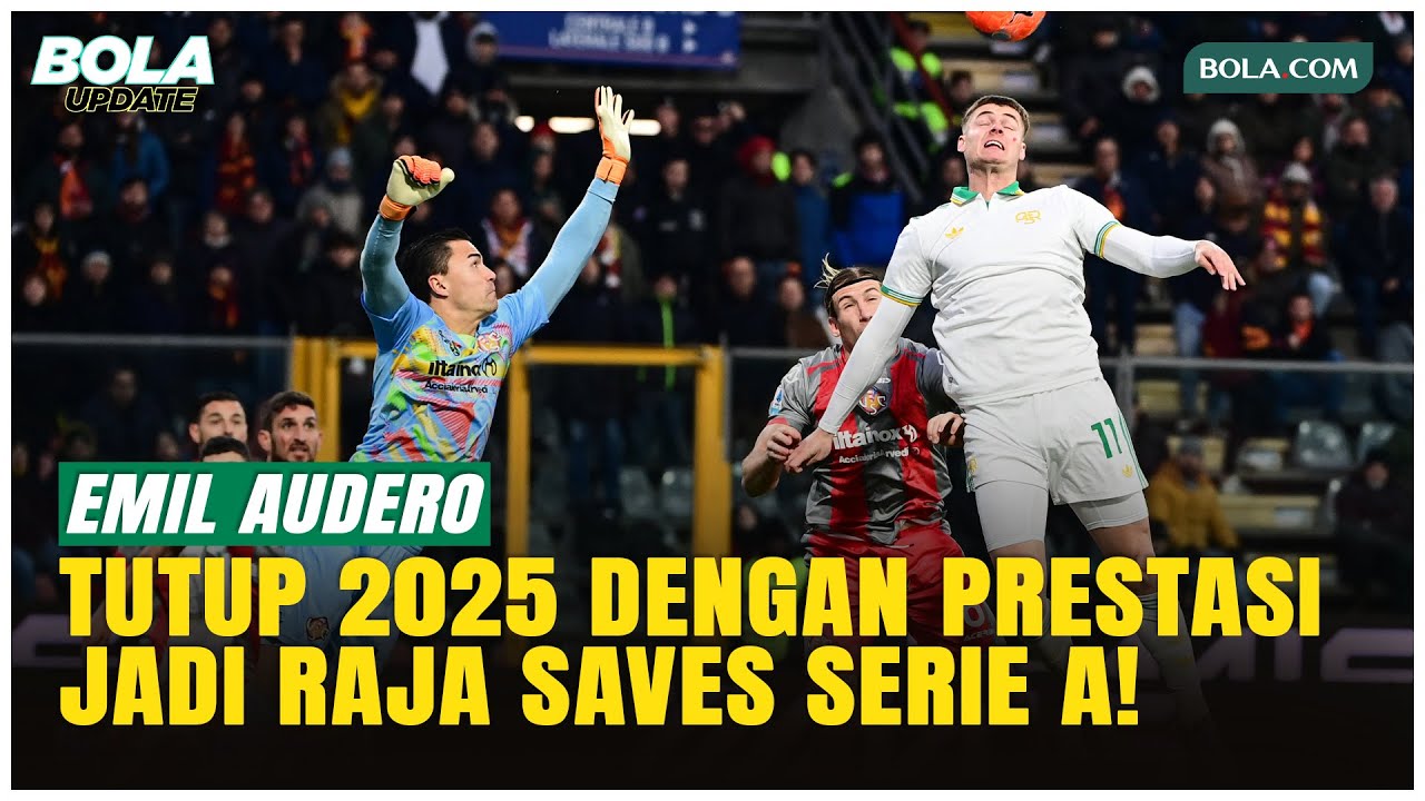 Emil Audero Gokil! Jadi Raja Saves Serie A, Kiper Timnas Indonesia Bersinar di Italia