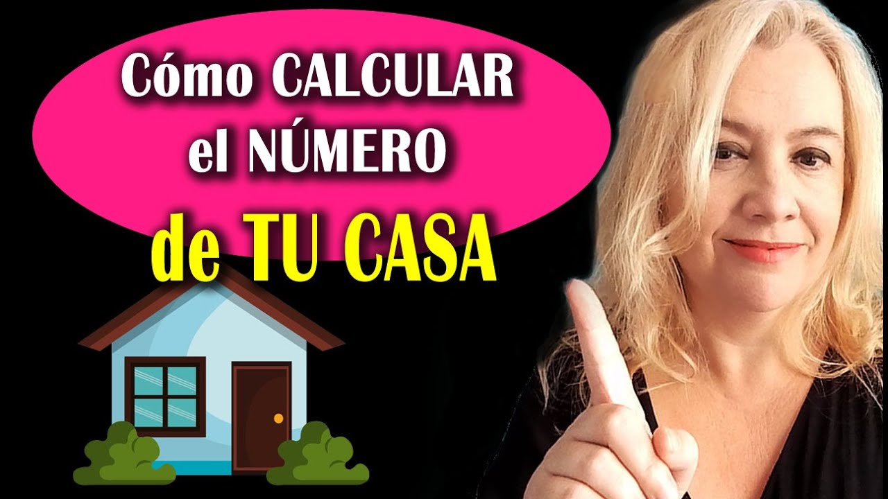 Numerología de LAS CASAS. Cómo saber el NÚMERO de TU CASA - YouTube