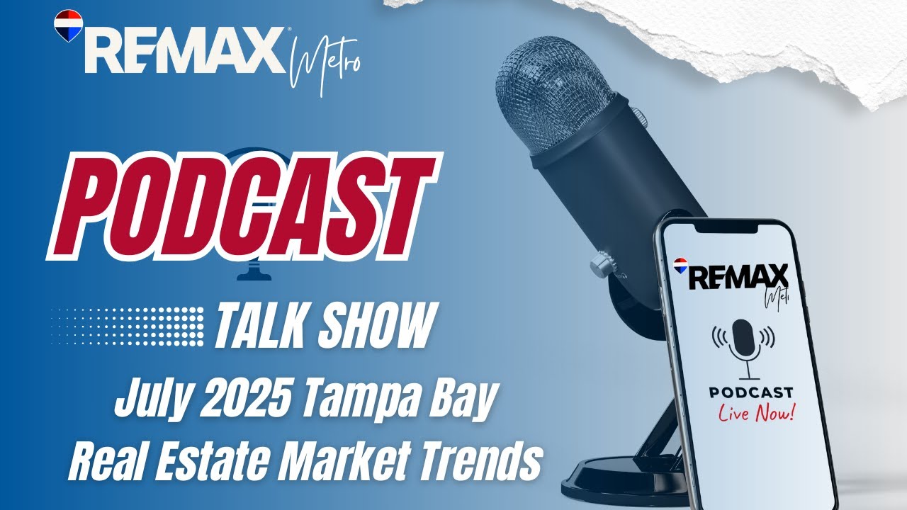 🎙️Tampa Bay & Pinellas County Real Estate Market Update | July 2025 Housing Trends 🏠