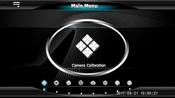 szdalos HD 3D 360 Surround View System Menu setting interface