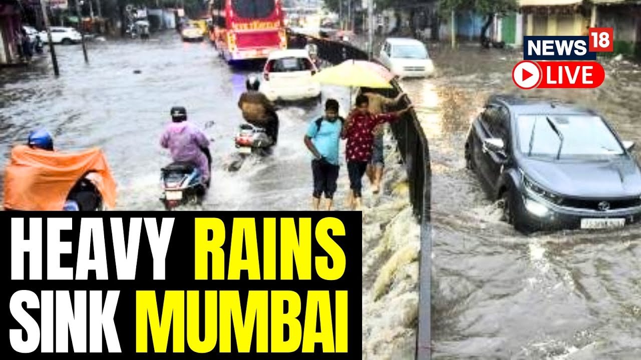 Mumbai Rain News Today LIVE | Severe Waterlogging In Mumbai After Heavy Rains | Mumbai News LIVE