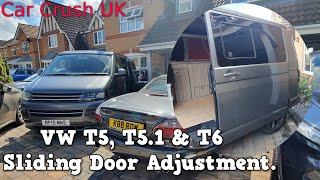 VW T5, T5.1 & T6 Sliding Door Adjustment