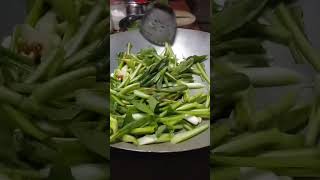 របៀបឆាបន្លែកុងឆាយជាមួយប្រេងខ្យង #reels  #cooking #food