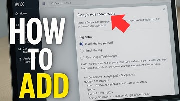 How To Add Google Ads Conversions Tracking To WIX 2025