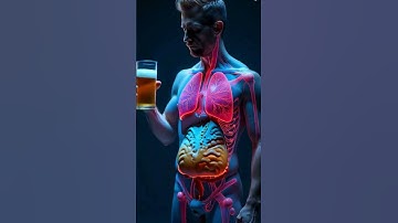 Beer in the Human Body | Stunning 3D Realistic Animation