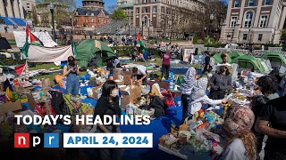 Student Protests Continue At New York's Columbia University | NPR News Now