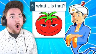 Can The AKINATOR guess MR. TOMATOS!?