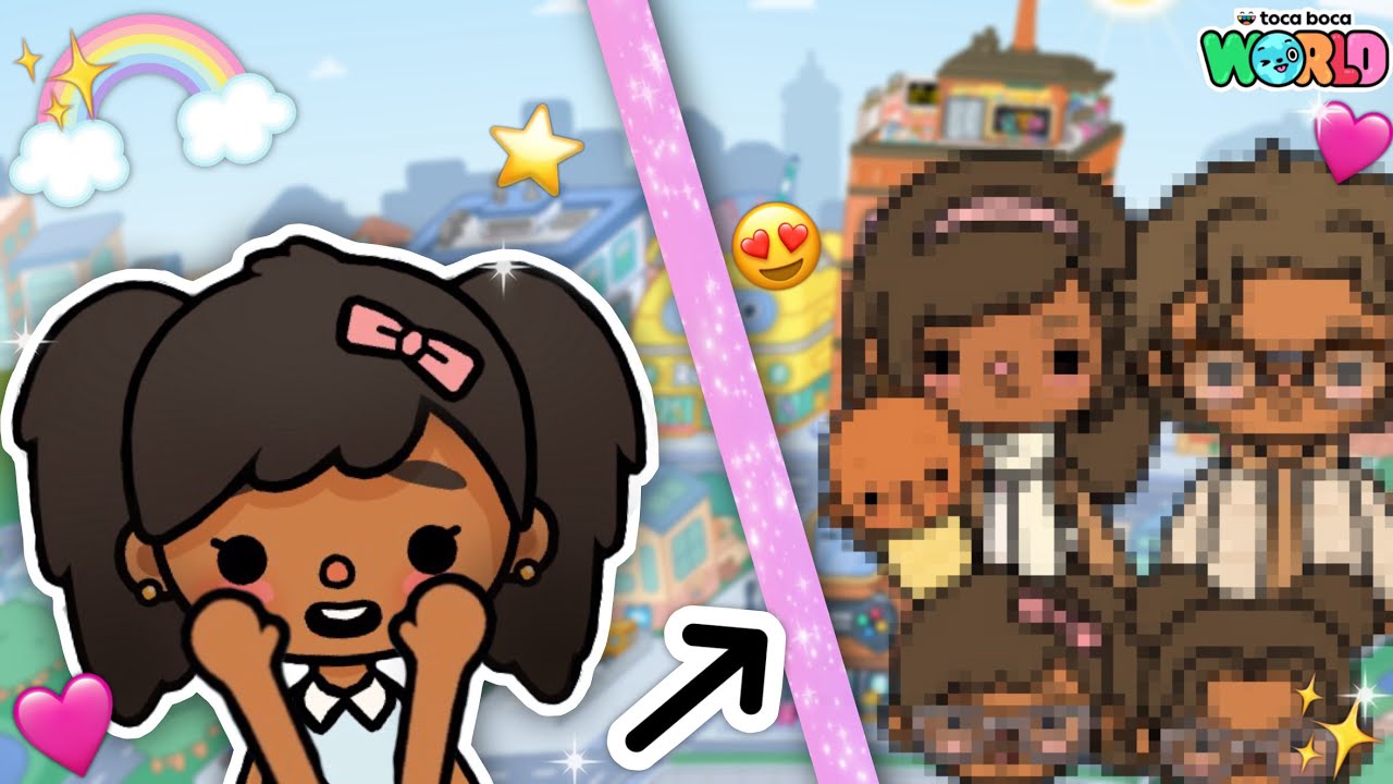 MEET MY FAMILY !! || Voiced ποΈ || Toca Boca World π || Yumiβs World βοΈ ...