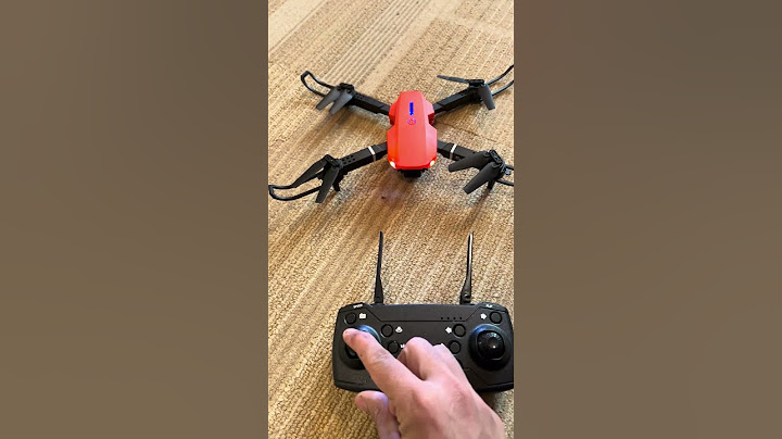 How to fly drone E88