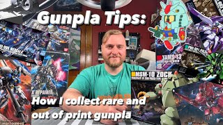 My methods for finding rare and out of print Gunpla.