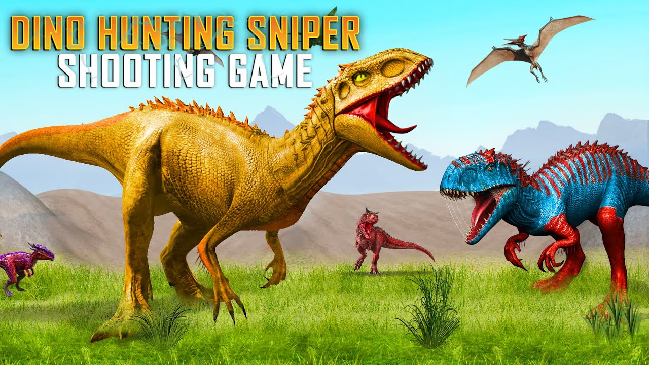 Dino Hunting Sniper Shooting Game Gameplay