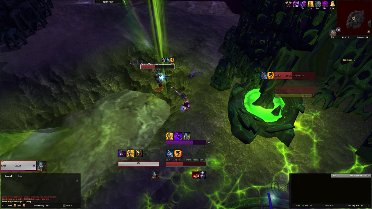 Shadow Priest Mage Tower - Thwarting the twins