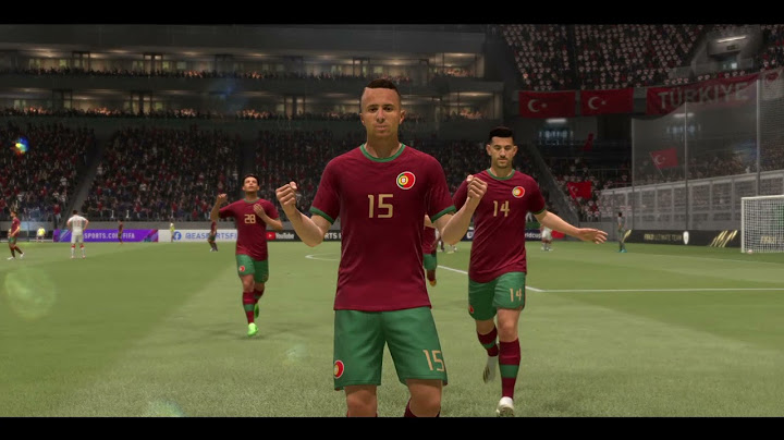 FIFA 21 Portugal 5 x 1 Turquia Melhores momentos