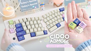 CIDOO ABM066 ♡ best budget Alice keyboard with LCD screen | คีย์บอร์ดไร้สายพร้อมจอ เปลี่ยนรูปได้!