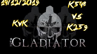 GLADIATORS 548 .. kvk vs k259