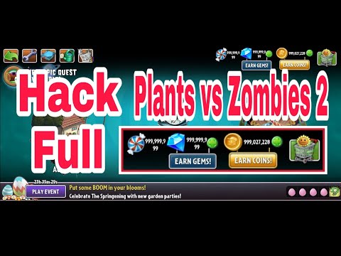 hack plants vs zombies 2 ios chưa jailbreak - Hướng Dẫn Hack Full 99999999 Plants vs Zombies 2//PVZ 2 mới nhất 2020//full kim cương,vàng,kẹo.