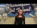 Washington's Got Talent- Sophie Marshall