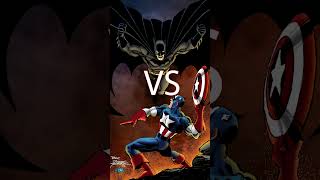 Batman vs Captain America Who Would Win marvel mcu avengers captainamerica batman dccomic