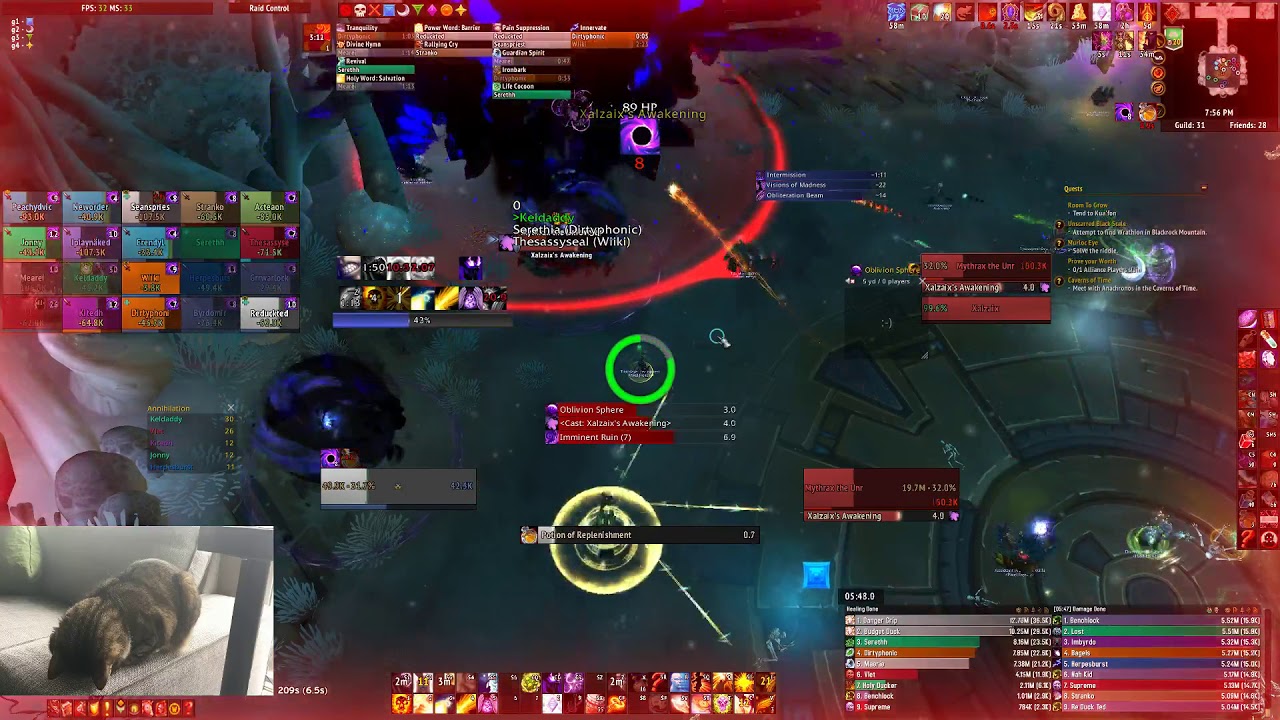 Pixel Frenzy vs Mythic Mythrax- Discipline Priest