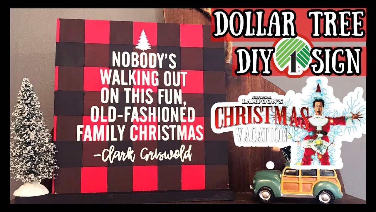 Dollar Tree DIY | National Lampoon\'s Christmas Vacation Inspired ...